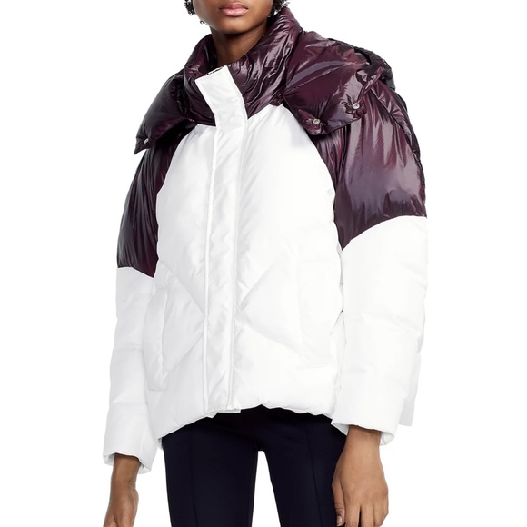 Brax Two-Tone Puffer Jacket - Picture 1 of 7
